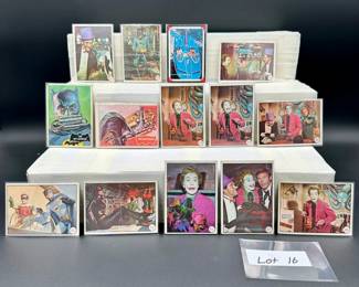 Vintage Batman Cards Manufactured by Topps (14) Card Total