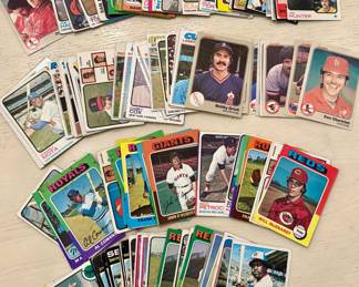 Vintage Baseball Card Lot - Unsearched Box