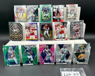 Modern Football Card Lot (15) Cards Total - Including Short Prints, Prizms and Rookies. Jordan Love