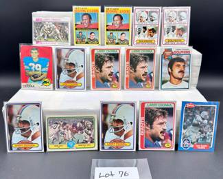 Larry Csonka Vintage Football Card Lot (15) Card Total - Rookie Card Included