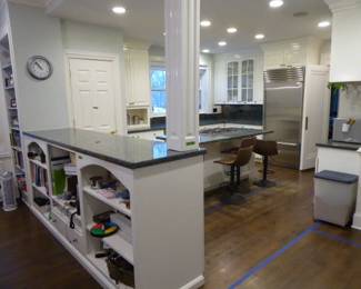 White Kitchen Cabinets with Island & Granite Counters
$3,450.00 / for all.