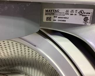 MAYTAG WASHER, MODEL MVWX700XL2