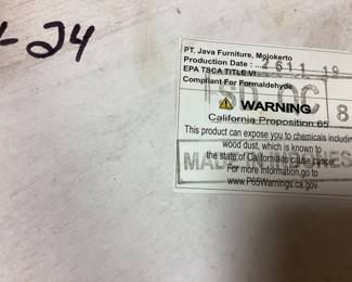 JAVA FURNITURE RUSTIC FARMHOUSE DINING TABLE SET