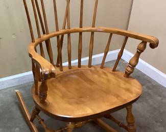 NICHOLS & STONE SPINDLE BACK ROCKER
