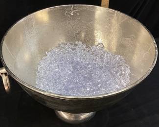 FRENCH CUVÉE DE PRESTIGE CHAMPAGNE DU LOUVOIS CHILLER/ICE BUCKET, 13’’H