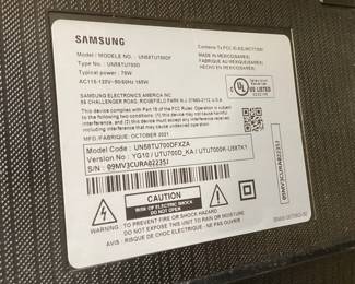 SAMSUNG 58’’ FLAT SCREEN TV