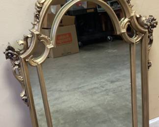 VTG. ORNATE GOLD GILT MIRROR