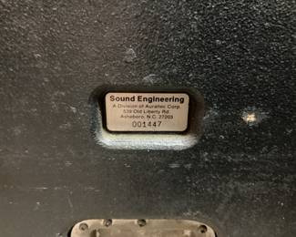 JBL 2300A BI-RADIAL HORN SUBWOOFER & 2 SOUND ENGINEERING SCOOP BASS SPEAKERS