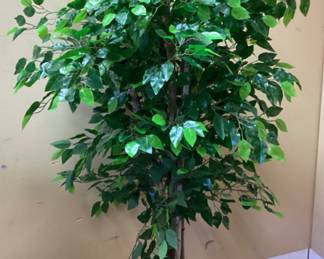 FAUX FICUS SILK TREE