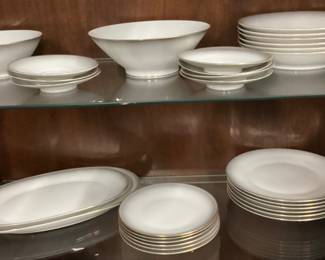 STYLE HOUSE REGAL PATTERN FINE CHINA SET, 52 PIECE