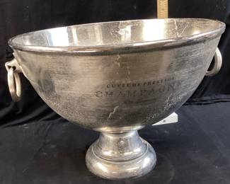 FRENCH CUVÉE DE PRESTIGE CHAMPAGNE DU LOUVOIS CHILLER/ICE BUCKET, 13’’H