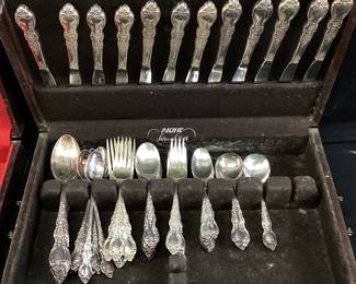 (2) SILVERPLATE FLATWARE SETS, W.M. ROGERS & INTERNATIONAL SILVER XII