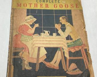 1932 WHITMAN PUBLISHING COMPLETE MOTHER GOOSE BOOK