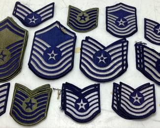 32 ASSORTED U.S. AIR FORCE PATCHES