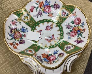 VINTAGE DRESDEN PORCELAIN CANDY DISH