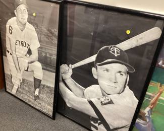 VTG. DETROIT TIGER & MINNESOTA TWIN MLB PLAYERS, HARMON
