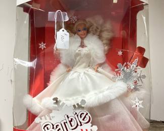 HAPPY HOLDAYS BARBIE DOLL, NIB