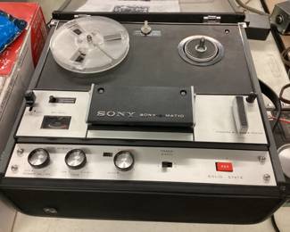 VTG. SONY -O-MATIC OPEN REEL TAPE RECORDER
