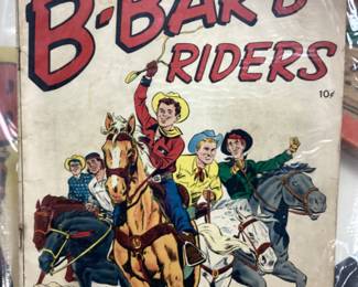 1950s BOBBY BENSON'S B-BAR-B RIDERS VOLUME #1 COMICBOOK