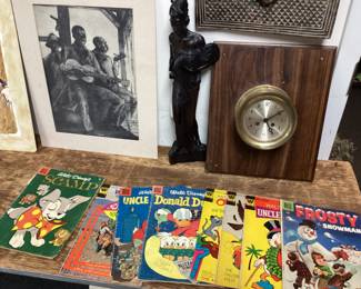 ASSORTED VINTAGE COMICS, DONALD DUCK, FROSTY,