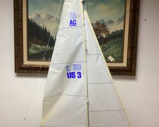 LARGE SAILBOAT MODEL