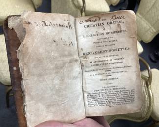 ANTIQUE 1918 A COLLECTION OF SPEECHES BOOK