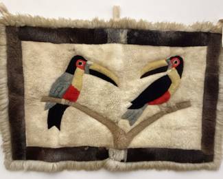 CUSTOM TOUCAN BIRD TAPESTRY