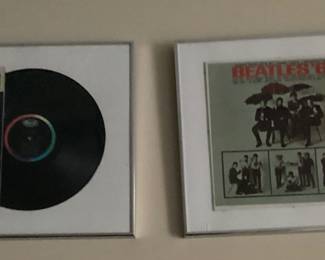 THE BEATLES 1964 VINTAGE VINYL RECORDS "MONO PARLOPHONE" &  "65"