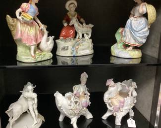 VINTAGE STAFFORDSHIRE FIGURINES