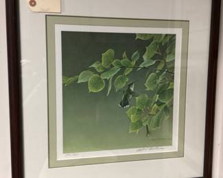 ROBERT BATEMAN SIGNED # FRAMED PRINT