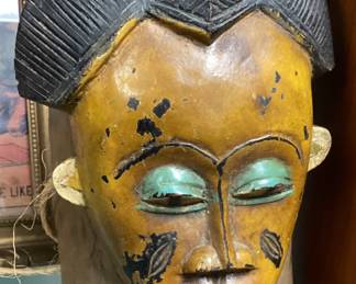 AUTHENTIC AFRICAN TRIBAL MASK