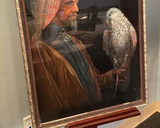 MIDDLE EASTERN FALCONIERE ART