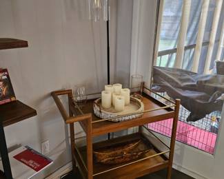 Teak Tea Cart