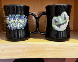 Rainforest Cafe Vintage Mugs