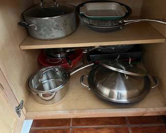 Selection of cookware
