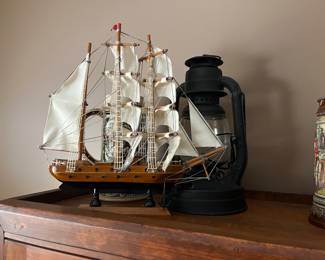 Model of the Mayflower Ship