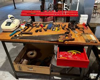 Large selection of tools