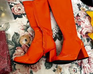 Vibrant vintage vibe boots