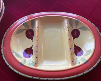 Pfaltzgraff Divided Serving dish