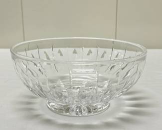 Stuart Crystal Bowl | Stuart Crystal cut crystal bowl in "Hampshire" pattern. - h. 4 x dia. 8 in