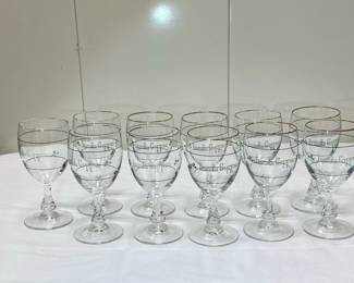 (11pc) Set Of Irish Coffe Glasses | 
