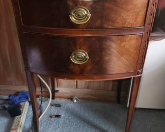 Mahogany side table