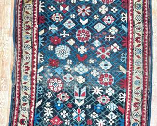 #137 • Antique Distressed Persian Rug Runner
