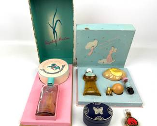 #131 • Vintage Perfume & Powder Collection - Elizabeth Arden, Helena Rubinstein, Je T'Aime and Lucretia Vanderbilt
