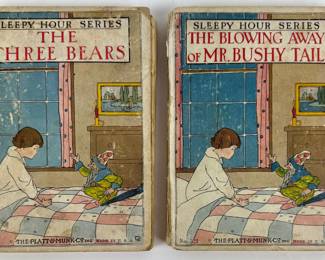 #140 • Rare Sleepy Hour Series Childrens Fairy Tale Books
