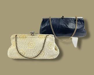 #89 • Vintage Beaded and Leather Clutches
