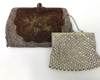 #67 • Antique Beaded and Bejeweled Rhinestone Purses
