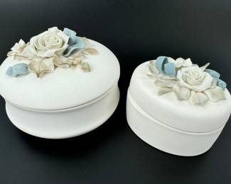 #167 • Porcelain Trinket Boxes from Russia
