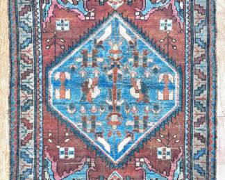 #135 • Antique Distressed Persian Rug

