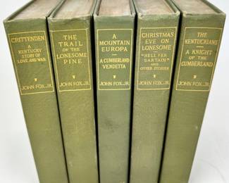 #11 • Five 1914 John Fox Jr. Illustrated Novels
